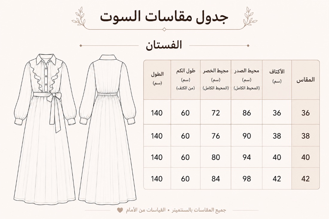 فستان